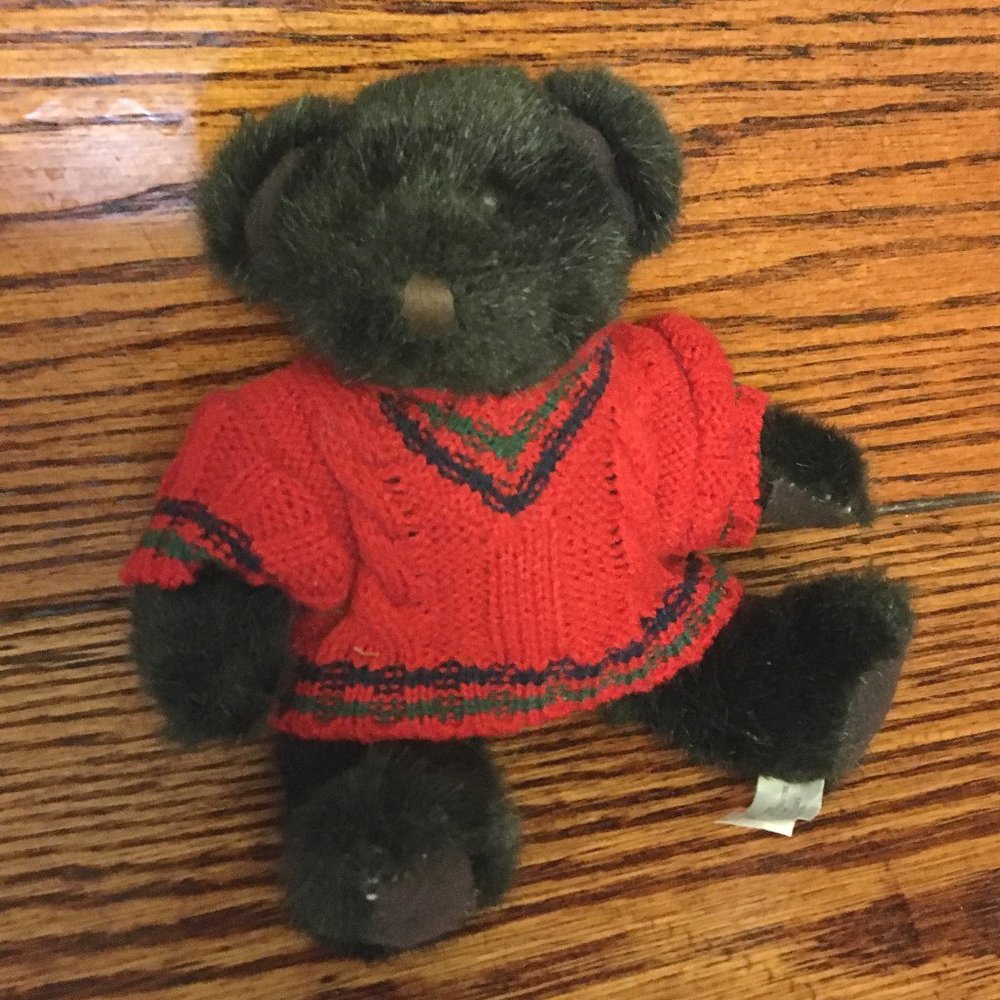 Russ Brown Bear with Red Sweater